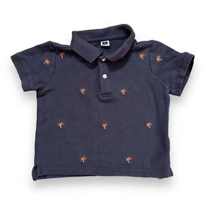 Janie & Jack | Boys’ Palm Tree Polo (2T) 🌴